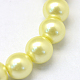 Perlas de perlas de vidrio pintado para hornear HY-Q003-5mm-64-3