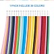 Rechteck 36 Farben quilling Papierstreifen DIY-PH0008-03D-3