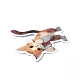 漫画の紙ステッカー  DIYスクラップブッキング用  クラフト  猫の形  40~60x38.5~55x0.1mm  50個/袋 STIC-E005-06D-6