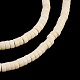 Kunsttürkisfarbenen Perlen Stränge TURQ-G110-4x2mm-11-3