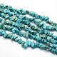 Chapelets de perles en turquoise synthétique X-G-O049-B-43-1