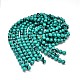 Round Synthetic Turquoise Beads Strands G-N0139-03-12mm-2