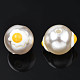 Perles d'imitation perles en plastique ABS KY-N015-101-1