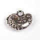 Tibetan Style Alloy Chick Charms PALLOY-ZN64869-AS-RS-1