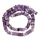 Natürlichen Amethyst Perlen Stränge&nbsp;G-G317-A22-3X6MM-3