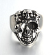 Cool Halloween Jewelry Skull Rings for Men RJEW-F006-097-1