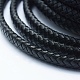 Environment Braided Leather Cord WL-K001-08A-1