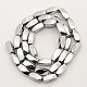 Electroplate Magnetic Synthetic Hematite Twist Beads Strands G-M007-81B-2