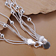 Exquisite Brass Beaded Multi-strand Bracelets For Women BJEW-BB12594-3