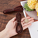 GORGECRAFT 11Yds 3mm Flat Genuine Leather Cord String Leather Shoelace Boot Lace Strips Cowhide Braiding String Roll for Jewelry Making DIY Craft Braided Bracelets Belts Keychains(Coconut Brown) WL-GF0001-06D-02-3