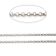 Rhodium Plated 925 Sterling Silver Rolo Chains STER-F052-05P-2