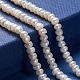 Brins de perles de culture d'eau douce naturelles PEAR-I004-07B-01A-6