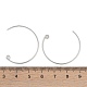 Crochets d'oreille en laiton&nbsp;KK-C069-01P-3