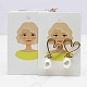 Cartes d'affichage de boucles d'oreilles en papier DIY-B061-05D-1
