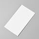紙のピアスカード  90穴付き  ホワイト  長さ50mm  [1] mm幅 JPC016Y-4