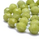 Olivo naturale perle di giada fili G-K306-A04-10mm-3