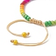 Armband aus geflochtenen Perlen aus Glassamen BJEW-MZ00025-02-5