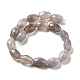 Chapelets de perles en agate grise naturelle G-P520-C11-01-3