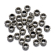 Perlas espaciadoras de plata tibetana AB30-3