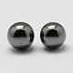 Non-magnetic Synthetic Hematite Beads X-G-P162-01-8mm-2