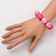 Chunky rondes ensembles perles acryliques de bubblegum de bijoux: bracelets et colliers SJEW-JS00778-05-5