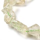 Brins de perles de topaze naturelle brute et brute G-P528-B02-02-3