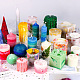 Gorgecraft Kerzenformen aus Kunststoff AJEW-GF0001-44-6