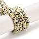 Brins de perles en porcelaine faites à la main imitation dalmatien PORC-H011-04-1