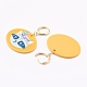 (Jewelry Parties Factory Sale)Golden Plated Brass Huggie Hoop Earring EJEW-JE04484-07-3
