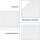 A5 Frosted Plastic Discbound Notebook Index Divider Sheets KY-WH0046-90A-3