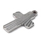 304 Stainless Steel Pendants STAS-D025-02P-01-2