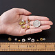 Iron & Brass Rhinestone Spacer Beads RB-TA0001-07-7