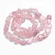 Natural Rose Quartz Beads Strands X-G-G841-A07-2