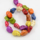 Natural Howlite Beads Strands TURQ-G140-20-3