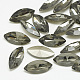 Cabujones de cristal con rhinestone RGLA-T083-7x15mm-03-1