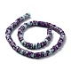 Synthetic Imperial Jasper Beads Strands G-Z015-01B-2