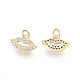 Charms in ottone ZIRC-L087-032G-2