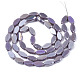 Electroplate Glass Beads Strands EGLA-Q125-009A-2
