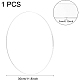 Benecreat Disque circulaire acrylique transparent 3 mm d'épaisseur 300 mm de diamètre intérieur pour les projets d'artisanat OACR-BC0001-02-2