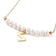 Eau douce naturelle pendentifs de perles NJEW-JN02862-05-3