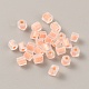 Transparentes perles de rocaille en verre&nbsp;GLAA-WH0037-01B-1