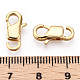 Chiusure moschettone in ottone&nbsp;KK-N254-09G-3
