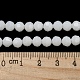 Supports de perles de verre imitation jade EGLA-A035-J6mm-D05-5