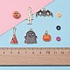 Kit per la creazione di braccialetti di halloween fai da te DIY-FS0002-90-4