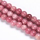 Chapelets de perles en rhodonite naturelle G-I189-01-1