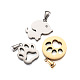 Fashewelry 304 Stainless Steel Pendants STAS-FW0001-09-3