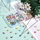 Nbeads 100Pcs 10 Colors 304 Stainless Steel Enamel Charms STAS-NB0001-12-4