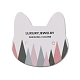 100 Uds. Tarjetas de exhibición de pendientes de joyería de papel con forma de cabeza de gato AJEW-Z021-03C-1