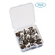 PandaHall Jewelry Iron & Alloy Button Pins for Jeans BUTT-PJ0001-03-4