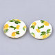 Printed Freshwater Shell Beads SHEL-S274-63A-2